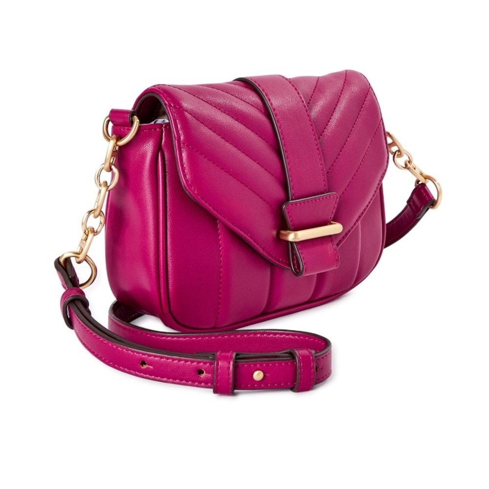 NWT Time and Tru Women's Camber Crossbody Handbag Pink